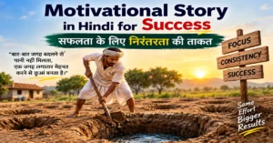 Motivational Story in Hindi for Success