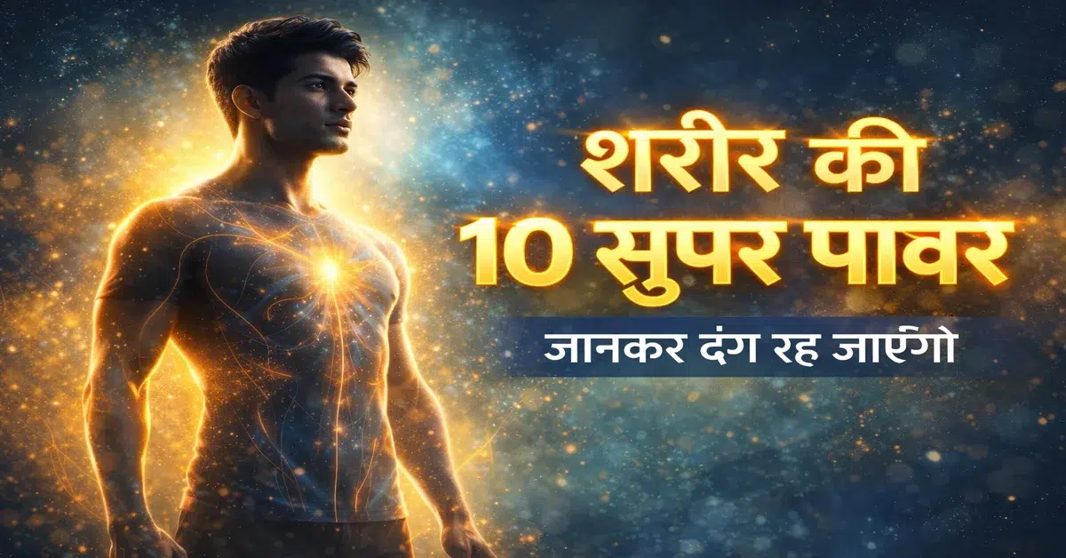 मानव शरीर की 10 अद्भुत शक्तियां, human body facts in Hindi