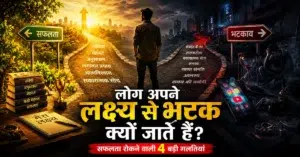 लोग अपने लक्ष्य से भटक क्यों जाते हैं?